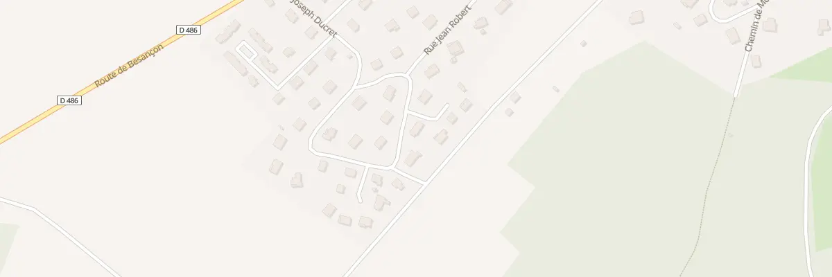 Plan du 42 Rue Joseph Ducret à Rougemont