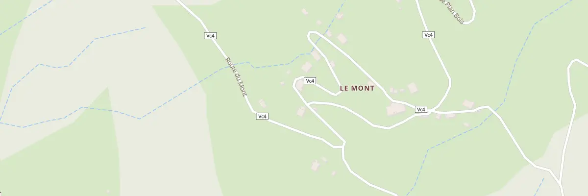 Plan du 5045 Mont Devant à Serraval
