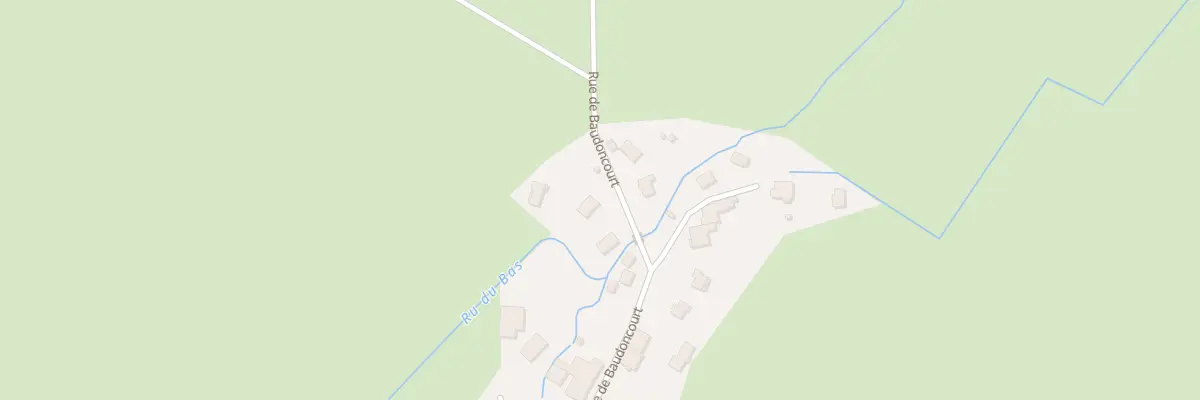 Plan du 52 Rue de Baudoncourt à Brotte-lès-Luxeuil