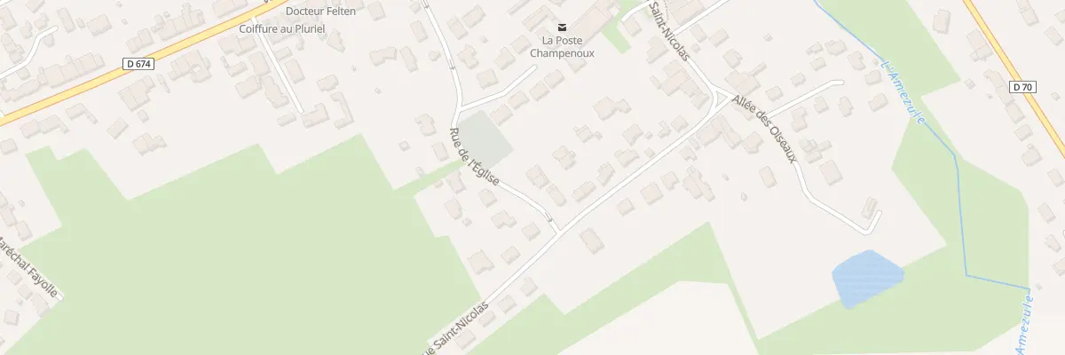 Plan du 13 Rue de l’Eglise à Champenoux