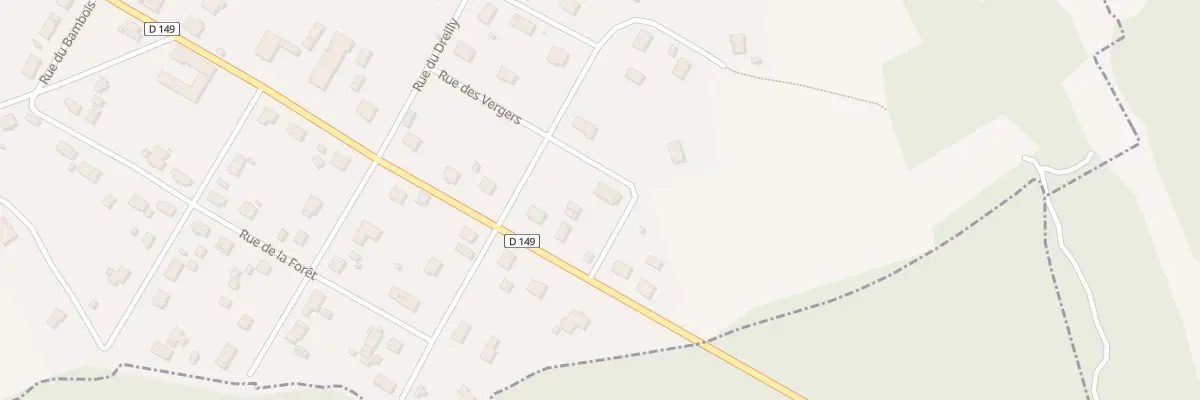 Plan du 3 Rue des Vergers à Aillevillers-et-Lyaumont