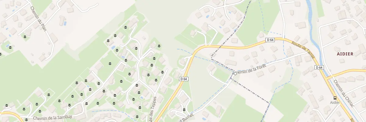 Plan du 110 Rte de la Forêt à Mercury
