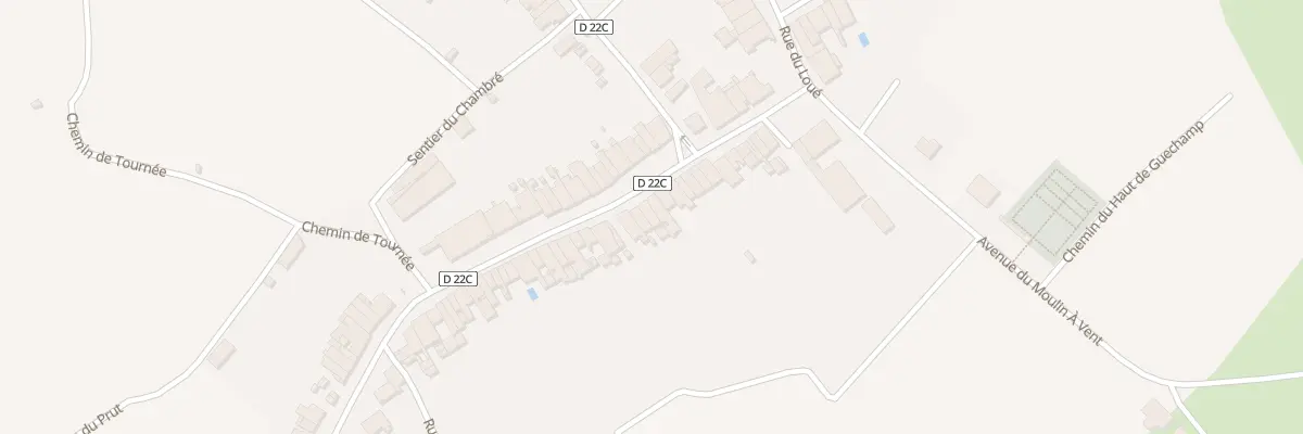 Plan du 23 Rue du Mont à Villacourt