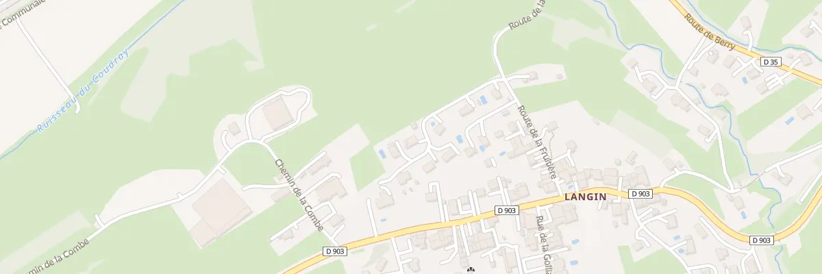 Plan du 128 Imp Hameau de Langin à Bons-en-Chablais