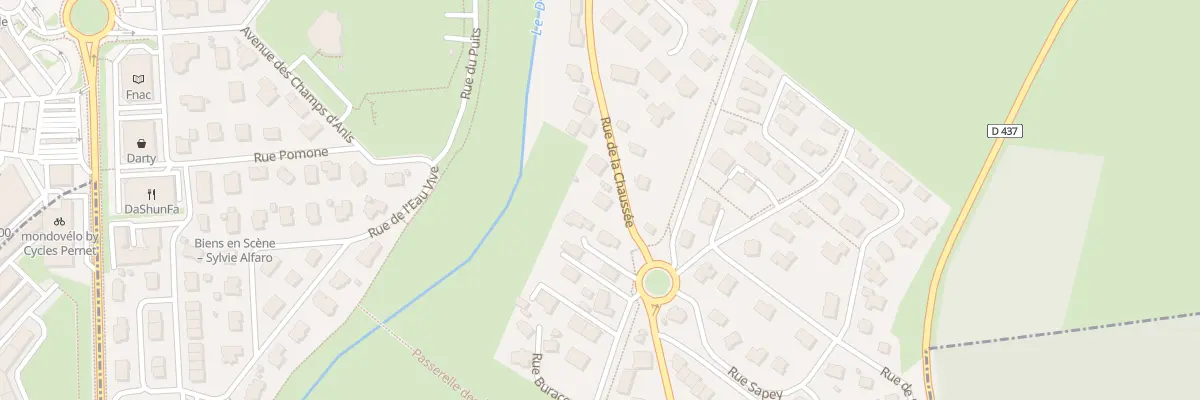 Plan du 36 Rue de la Chaussée à Doubs
