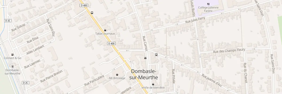 Plan du 9 Rue Jeanne d’Arc à Dombasle-sur-Meurthe