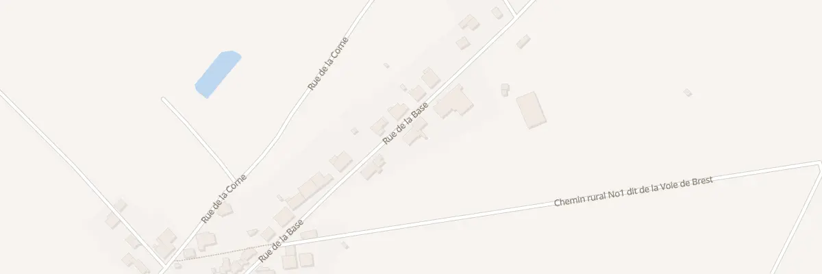 Plan du 24 Rue de la Base à Baudoncourt