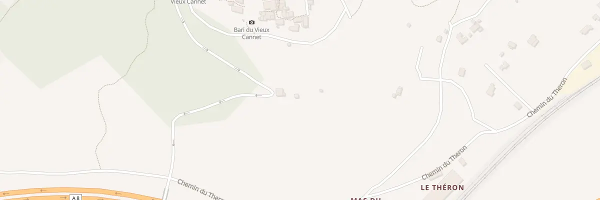 Plan du 5072 Che des Costettes au Cannet-des-Maures