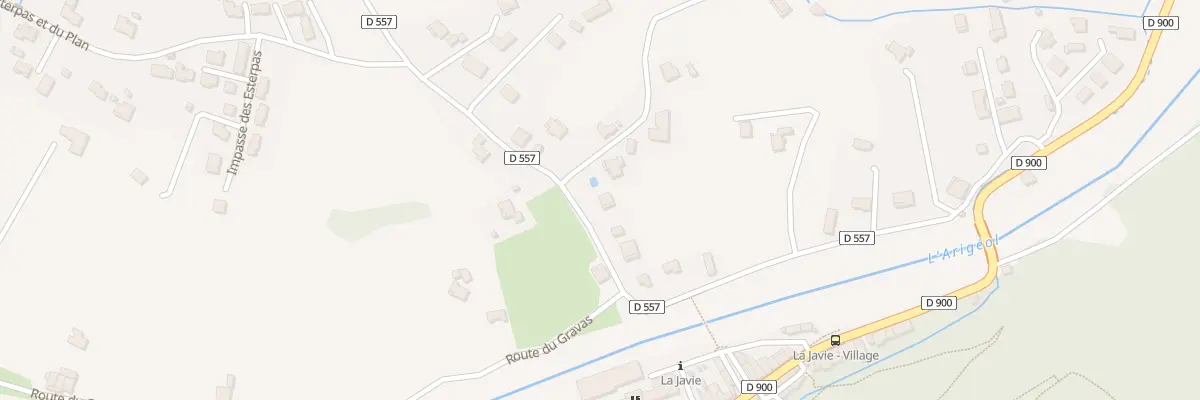 Plan du 5020 La Cluse à La Javie