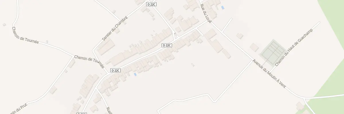 Plan du 21 Rue du Mont à Villacourt