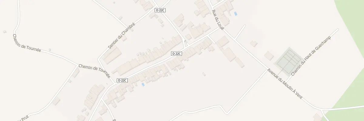Plan du 19 Rue du Mont à Villacourt