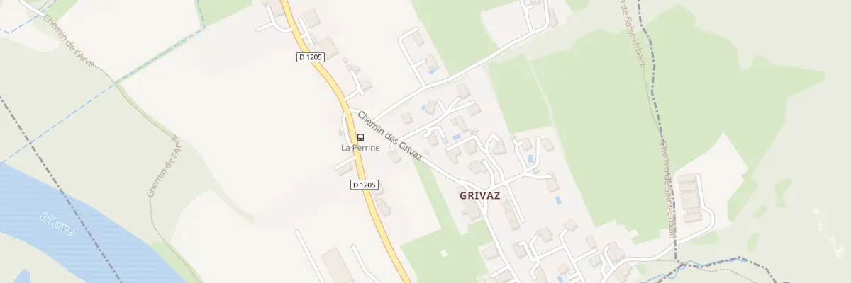 Plan du 69 Che des Grivaz à Contamine-sur-Arve