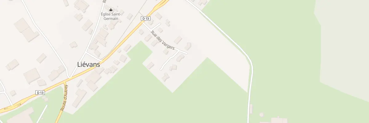 Plan du 22 Rue des Vergers à Liévans