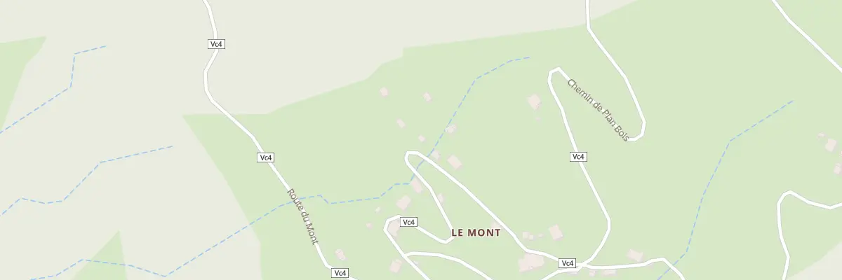 Plan du 2903 Rte du Mont à Serraval