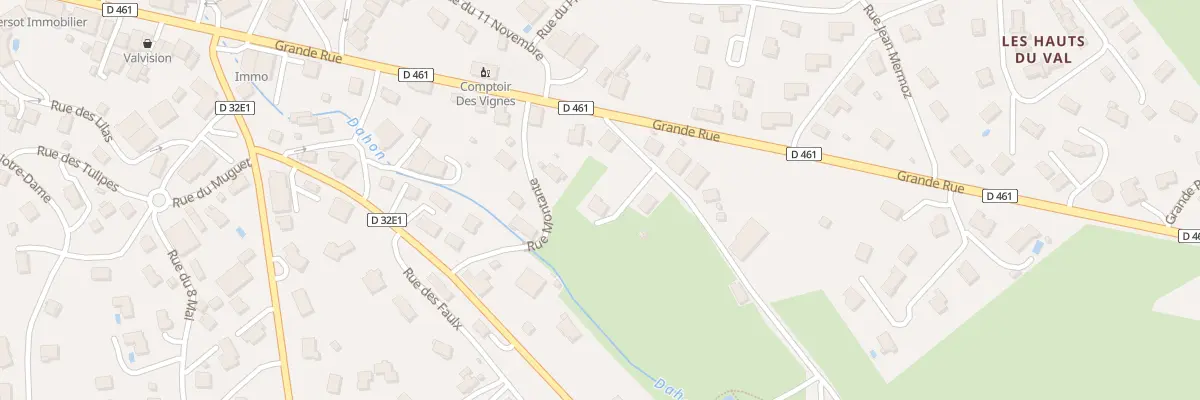Plan du 4 Rue des Ouèches à Valdahon