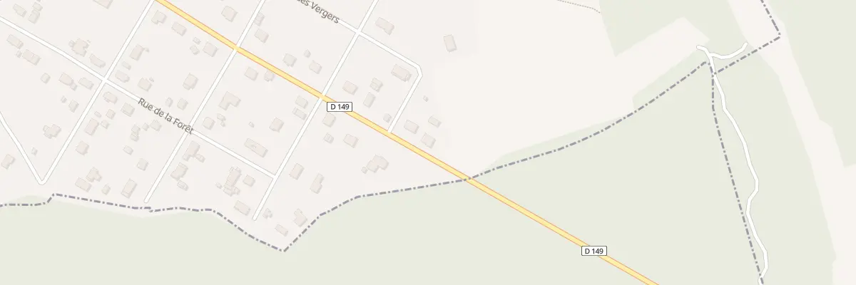 Plan du 27 Rue de la Vaivre à Aillevillers-et-Lyaumont