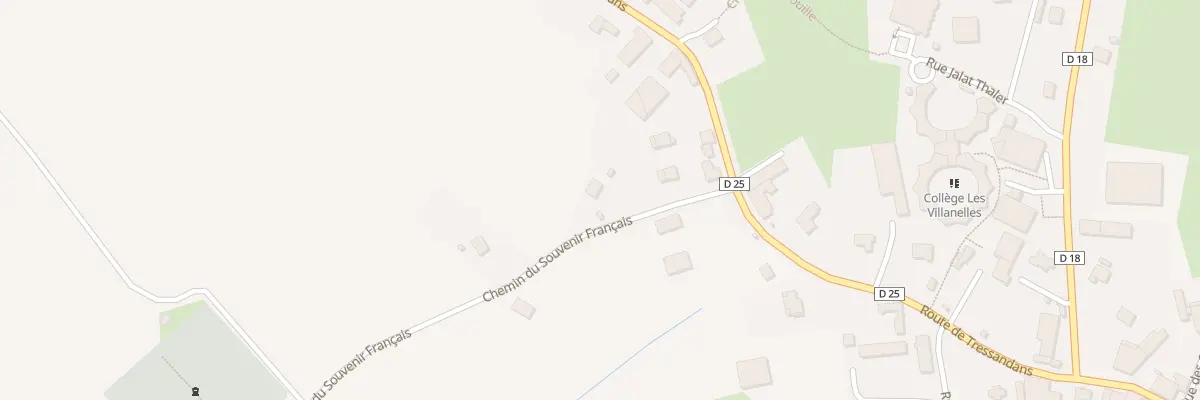 Plan du 7 Che de Montferney à Rougemont
