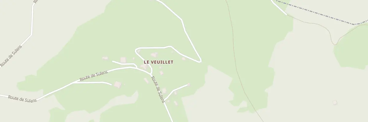 Plan du 204 Che du Veuillet aux Clefs