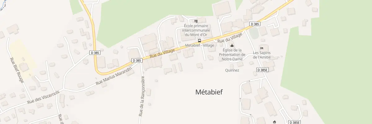 Plan du 35 Rue du Village à Métabief