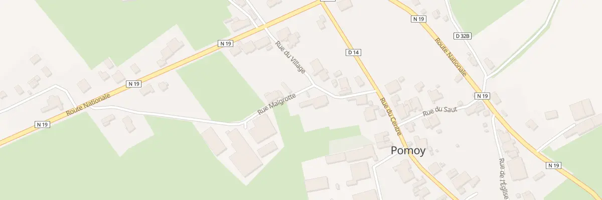 Plan du 1 Rue de la Maigrotte à Pomoy