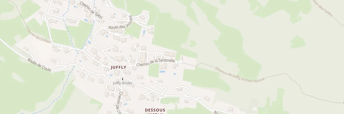 Plan du 87 Che de la Sentinelle à Fillinges
