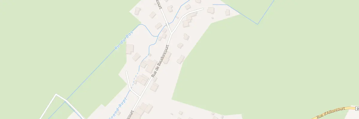 Plan du 42B Rue de Baudoncourt à Brotte-lès-Luxeuil