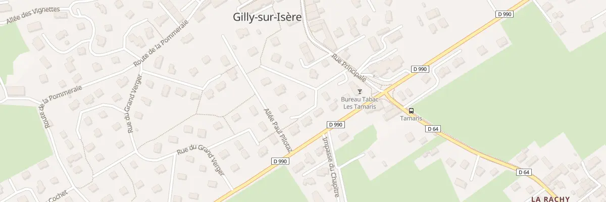 Plan du 9 Imp du Petit Verger à Gilly-sur-Isère