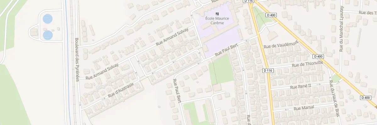 Plan du 7 Rue d’Austrasie à Dombasle-sur-Meurthe