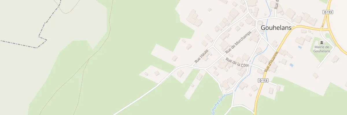 Plan du 6  à Gouhelans