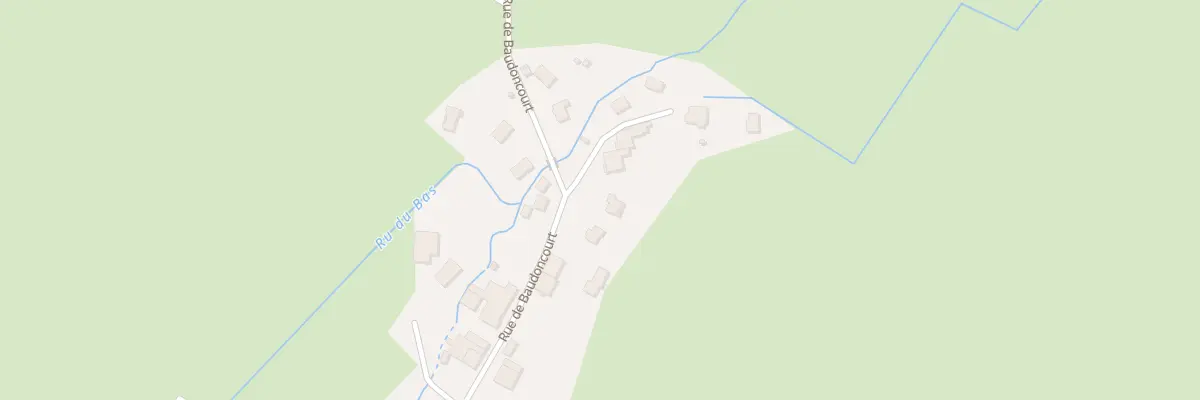 Plan du 45 Rue de Baudoncourt à Brotte-lès-Luxeuil