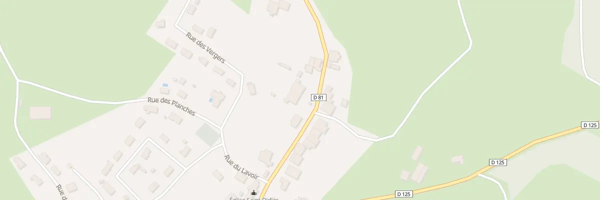 Plan du 5 Rue Chateau Grillot à Autrey-lès-Cerre