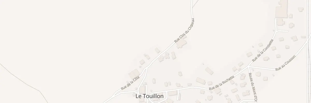 Plan du 5 Rue Clos du Château à Touillon-et-Loutelet