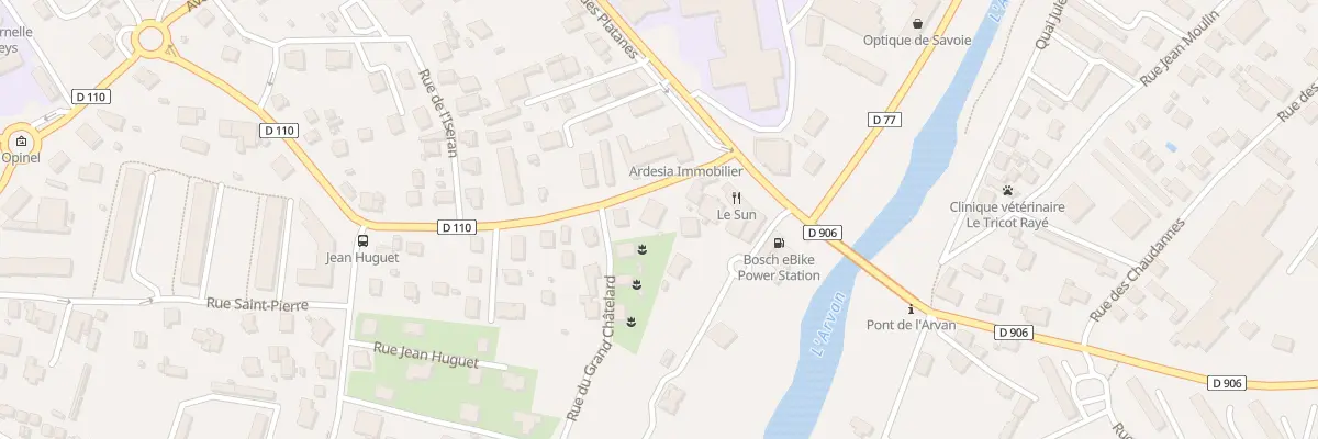Plan du 446 Rue Capitaine Bulard à Saint-Jean-de-Maurienne