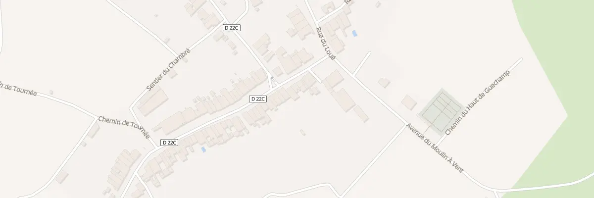 Plan du 9 Rue du Mont à Villacourt