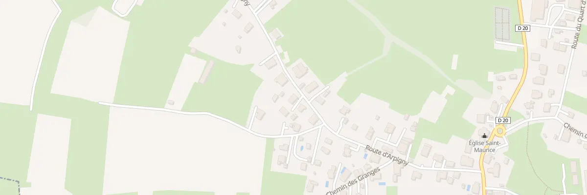 Plan du 345 Rte d’Arpigny à Marcellaz