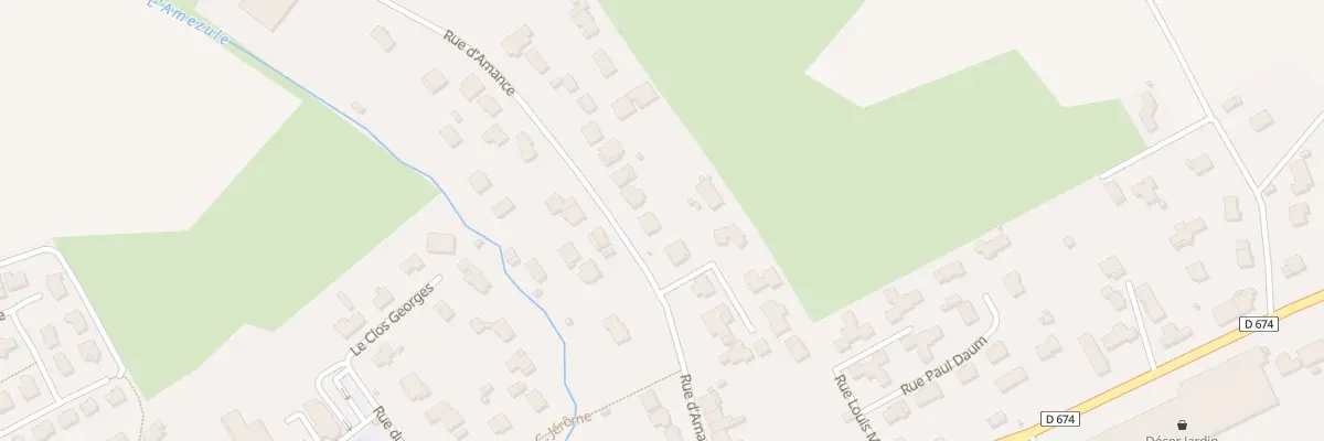 Plan du 18 Rue d’Amance à Champenoux