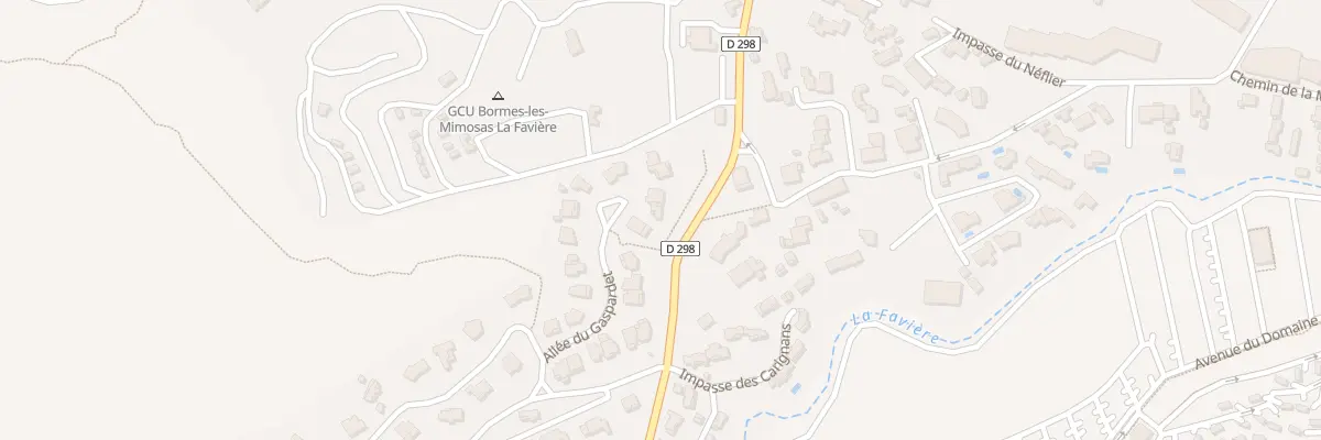 Plan du 22 All du Gaspardet à Bormes-les-Mimosas