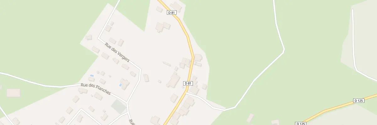 Plan du 9 Rue Chateau Grillot à Autrey-lès-Cerre