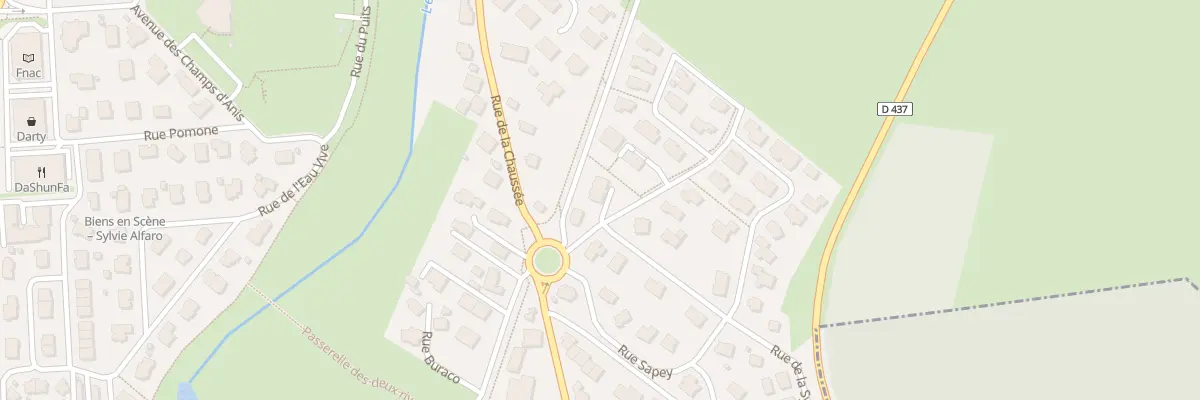 Plan du 3 Rue des Fuves à Doubs