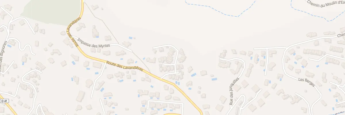Plan du 17 Rue du Mas du Moulin à Bormes-les-Mimosas