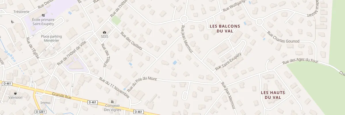 Plan du 4 Rue Antonio Vivaldi à Valdahon