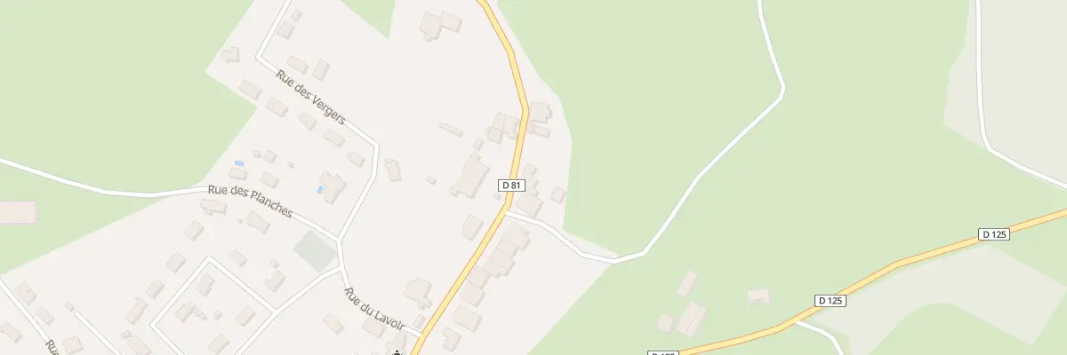 Plan du 16 Rue Chateau Grillot à Autrey-lès-Cerre