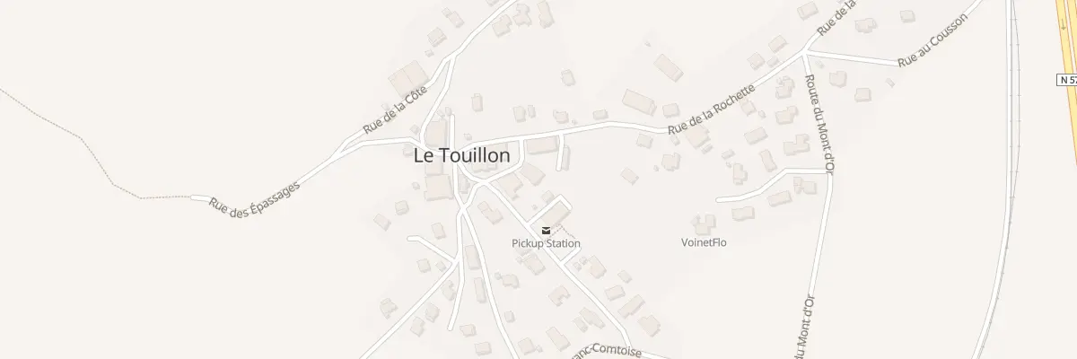 Plan du 6 Rue du Chalet à Touillon-et-Loutelet
