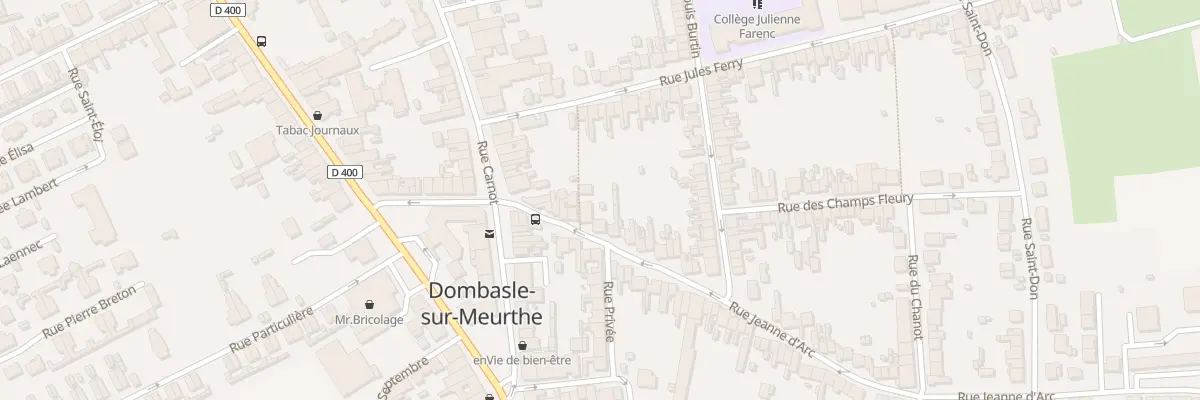 Plan du 21T Rue Jeanne d’Arc à Dombasle-sur-Meurthe