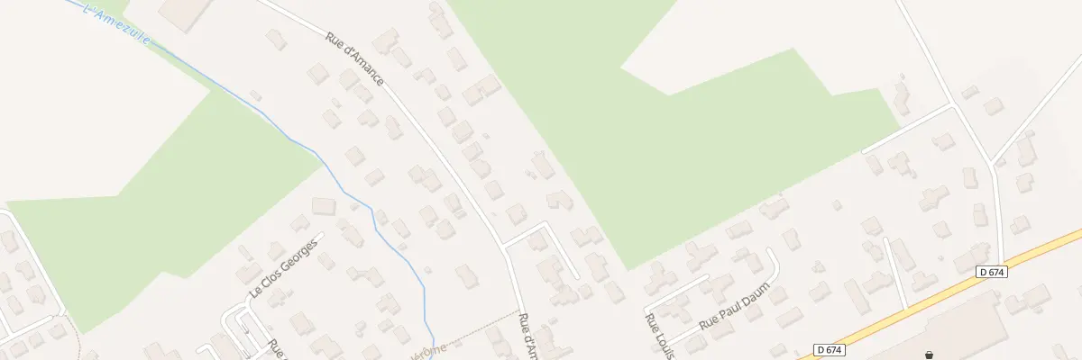 Plan du 16 Rue d’Amance à Champenoux