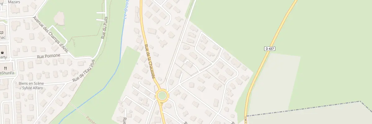 Plan du 5 Rue des Fuves à Doubs