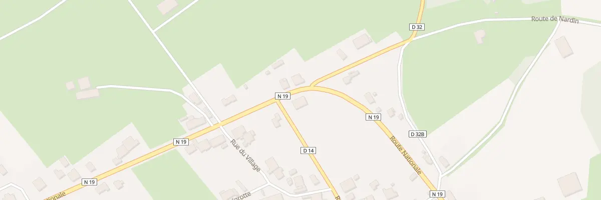 Plan du 1 Rue du Centre à Pomoy