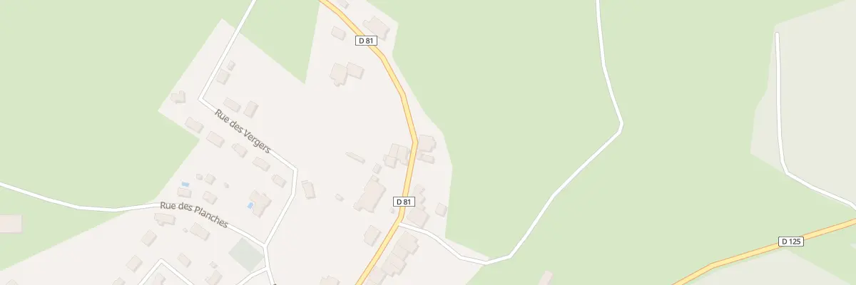Plan du 20 Rue Chateau Grillot à Autrey-lès-Cerre