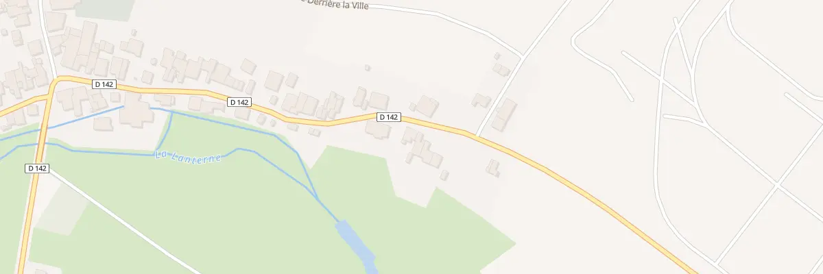 Plan du 16 Rue de la Chapelle à Baudoncourt