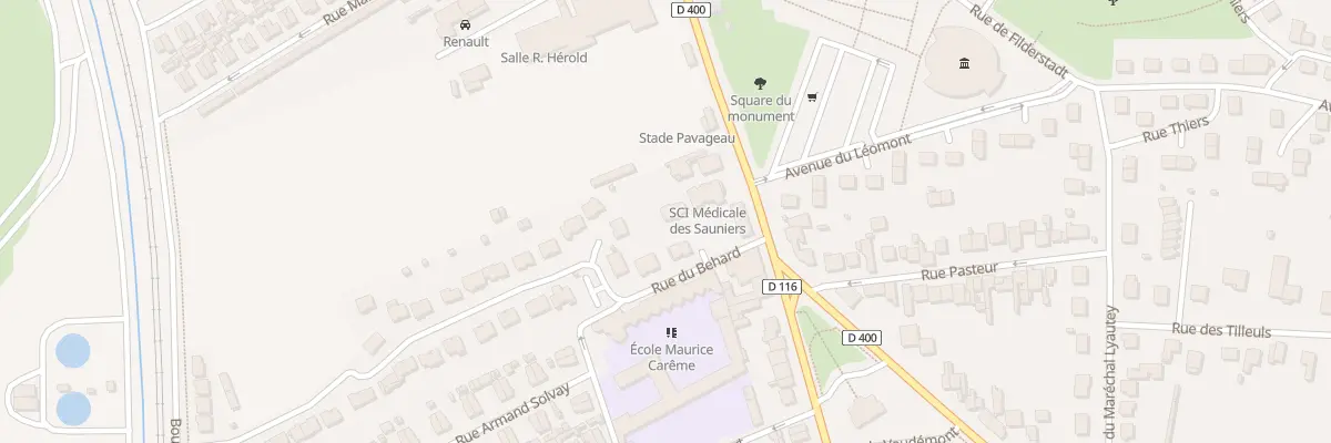Plan du 4 Rue du Behard à Dombasle-sur-Meurthe